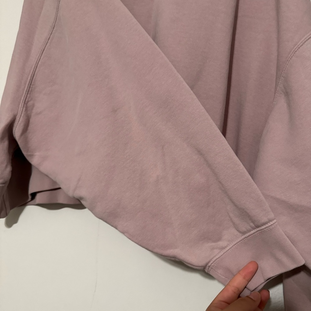 Nike Logo Crop Crewneck Sweatshirt - Picture 6 of 8